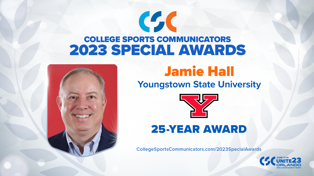 2023 Special Awards Salute: Jamie Hall (Youngstown State), 25-Year Award